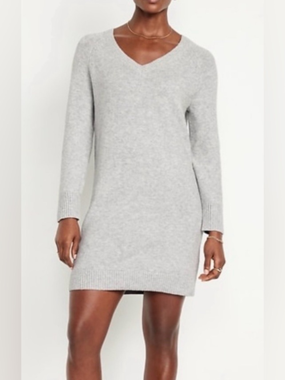 NWT Old Navy Light Gray Sweater Dress